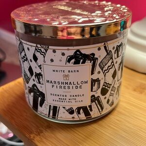 🤍 MARSHMALLOW FIRESIDE CANDLE 🤍